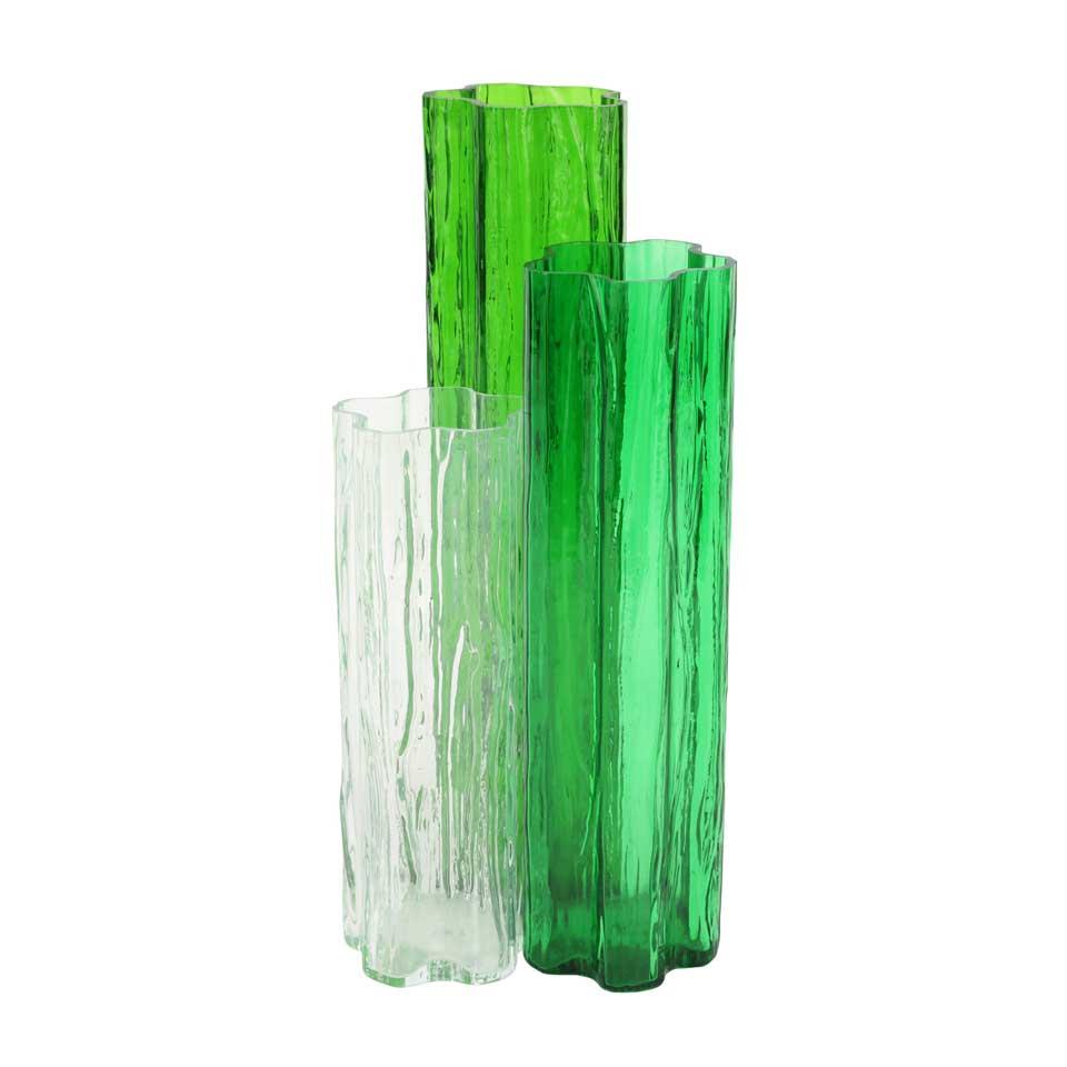 Glass Green Vase