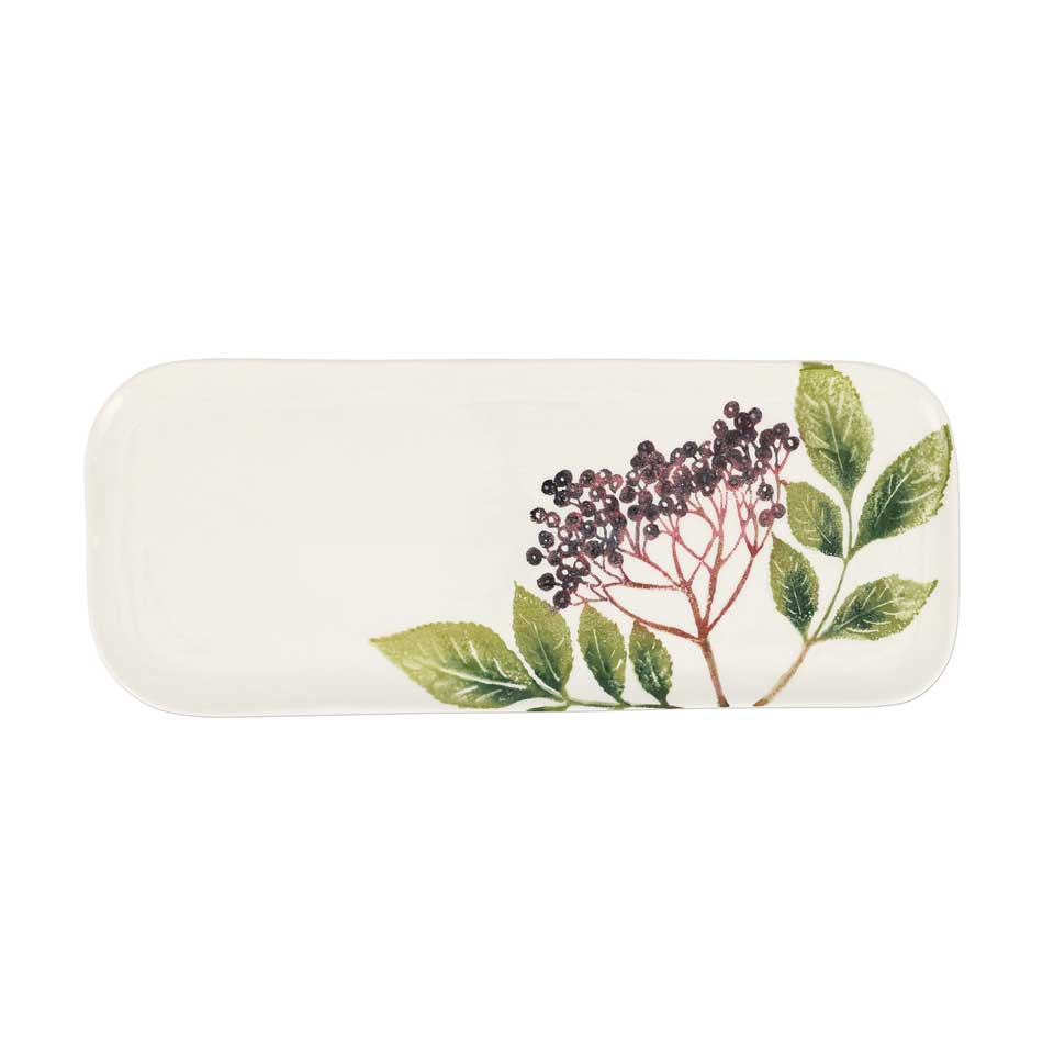 Elderberry Narrow Rectangular Platter