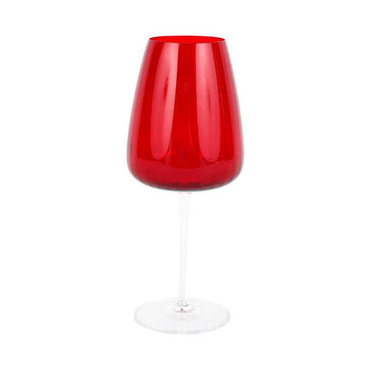 Red Water Glass