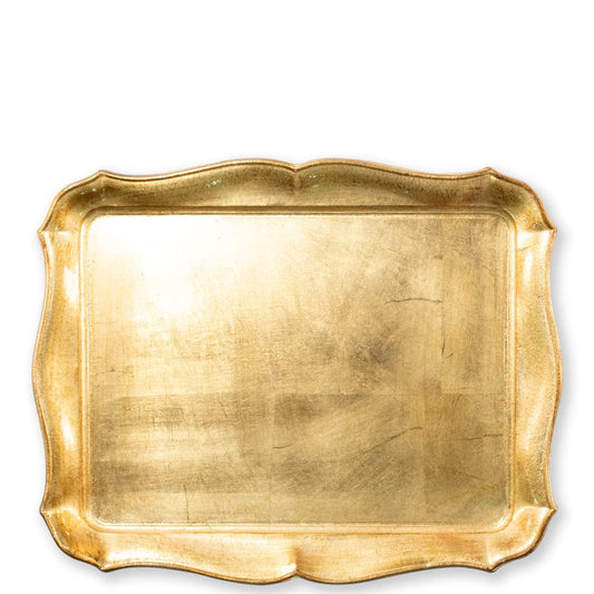 Gold Rectangular Tray