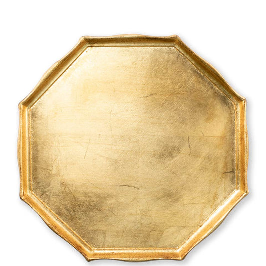 Gold Octagonal Tray
