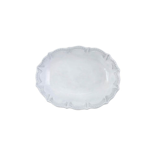 Lace Small Oval Serving Bowl