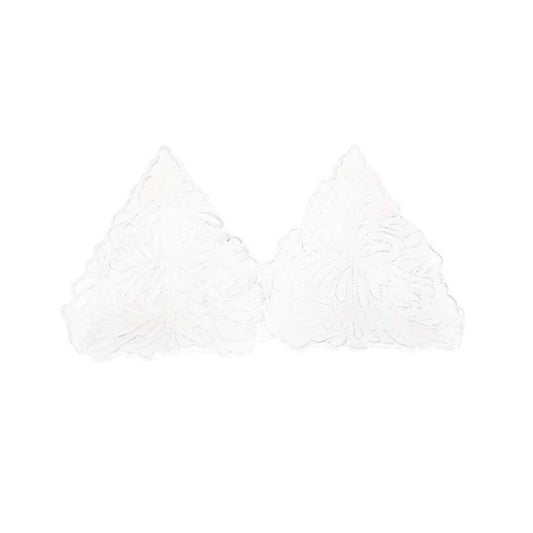 White Figural Tree Two-Part Server