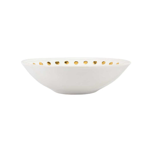 Gold Medium Serving Bowl