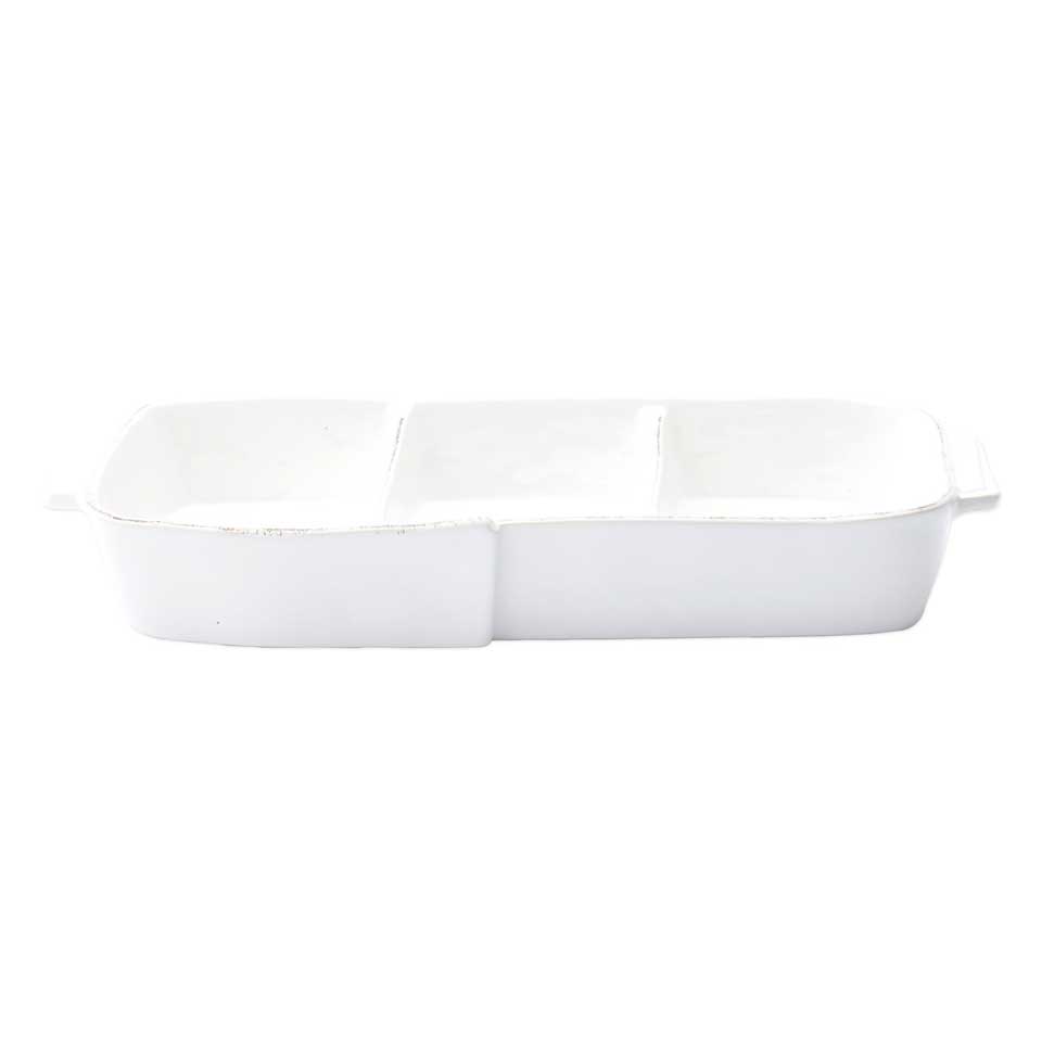 White Three-Part Server