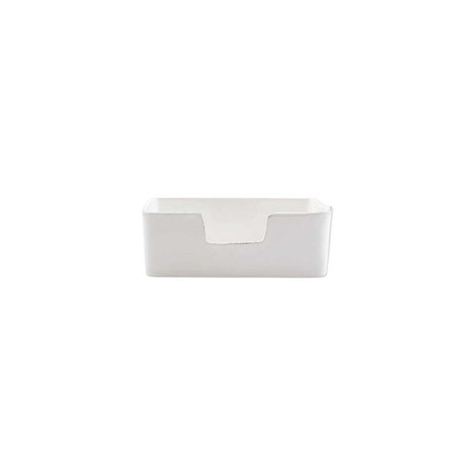 White Guest Towel Holder