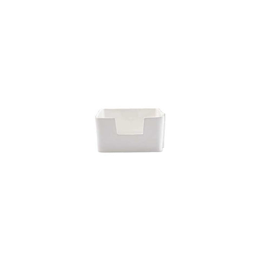 White Cocktail Napkin Holder