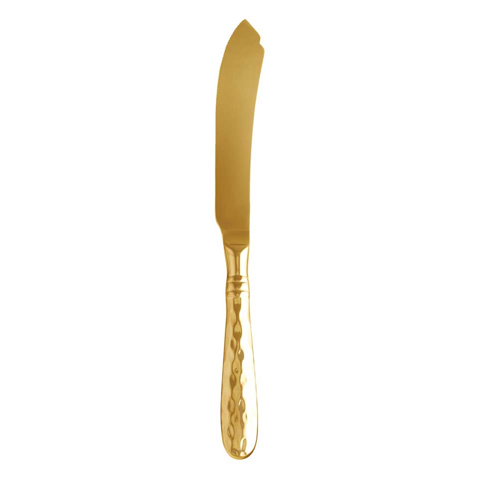 Gold Cake Knife