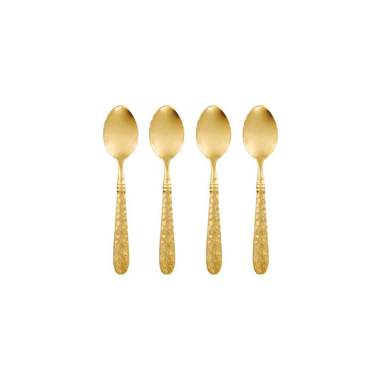 Gold Demitasse Spoons - Set of 4