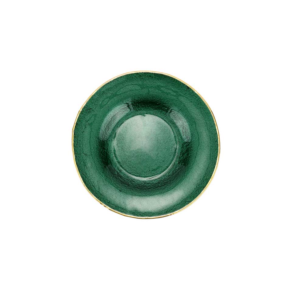 Emerald Salad Plate