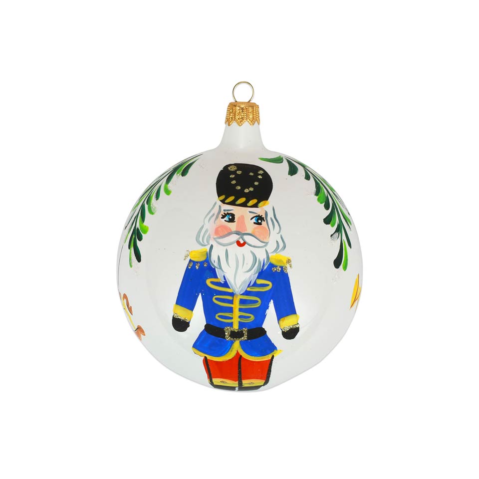 Blue Nutcracker Ornament