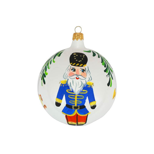 Blue Nutcracker Ornament