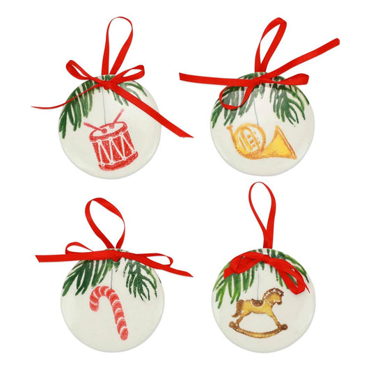 Assorted Ornaments - Set of 4