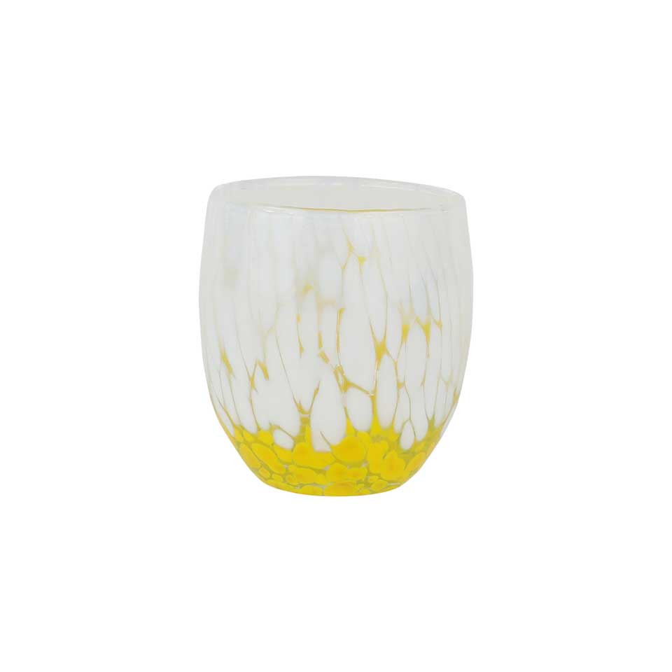 White and Yellow Double Old Fashioned