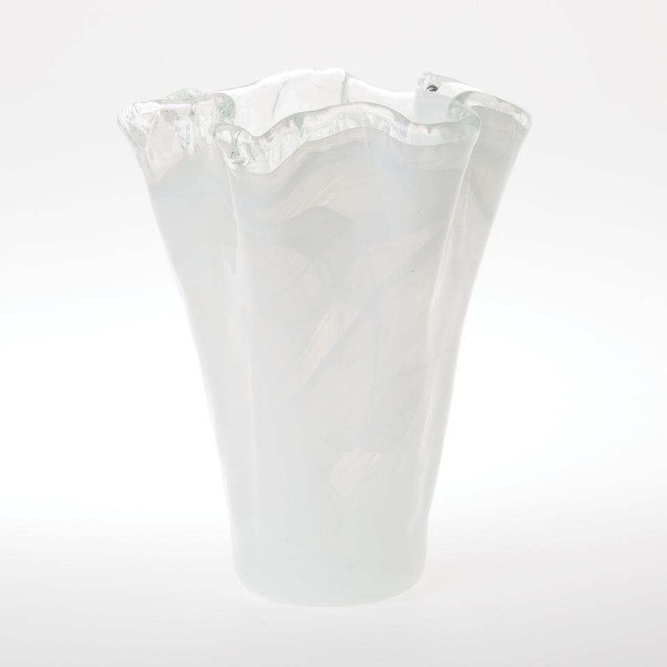 White Medium Vase