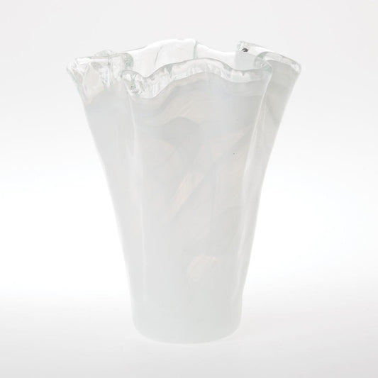 White Medium Vase
