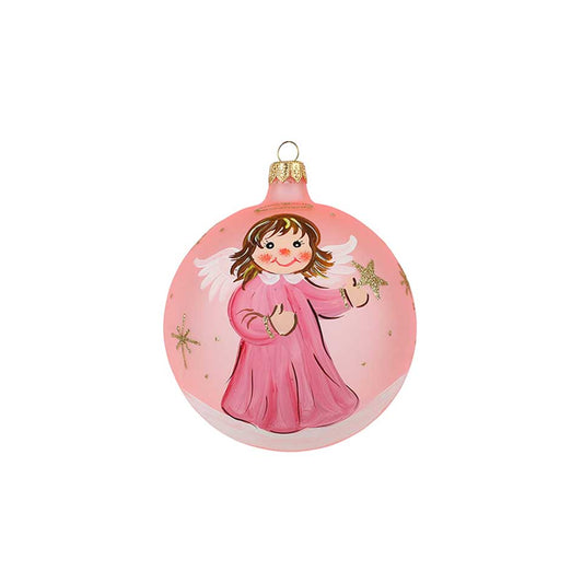 Baby Girl Angel Ornament