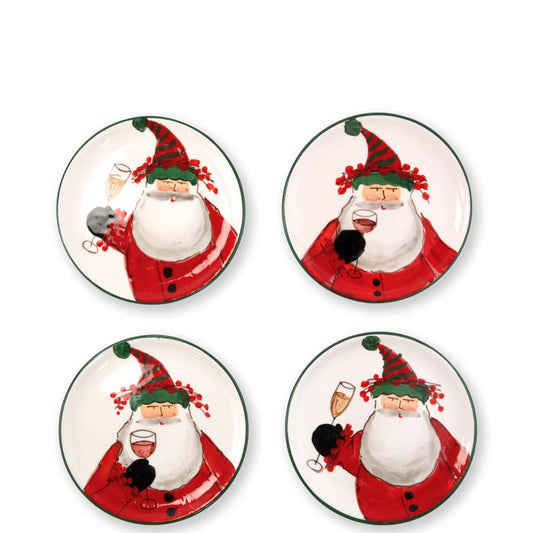 Cocktail Plates - Set of 4