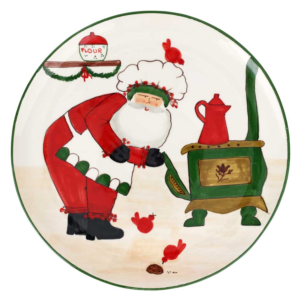 Large Round Platter with Oven