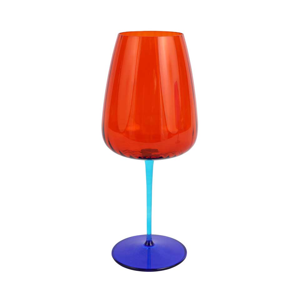 Orange Water Glass