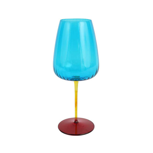 Aqua Wine Glass