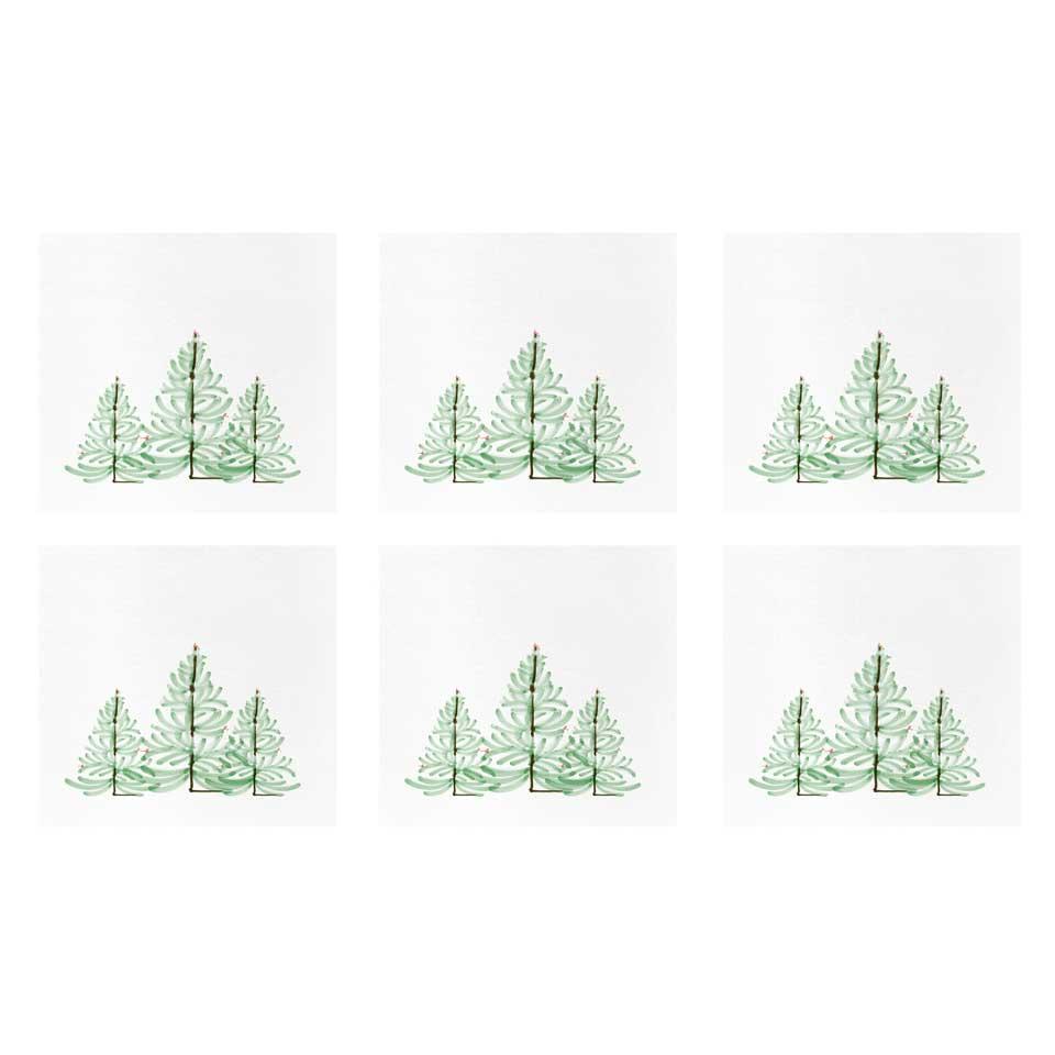 Lastra Holiday Cocktail Napkins (Pack of 20)