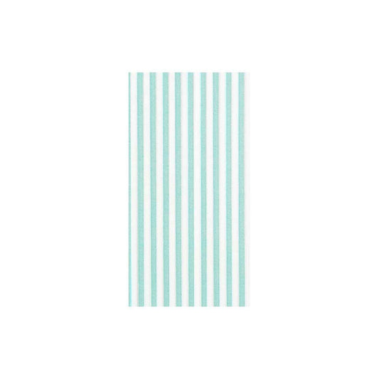 Capri Aqua Guest Towels (Pack of 20)