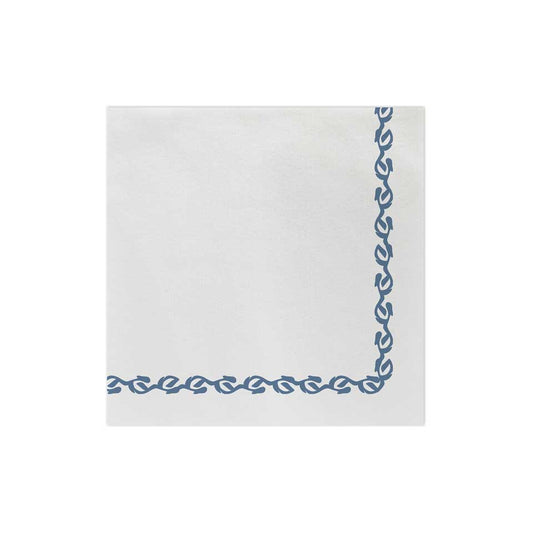 Florentine Blue Dinner Napkins (Pack of 20)
