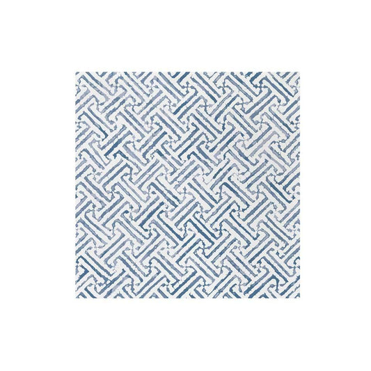 Greek Key Blue Dinner Napkins (Pack of 20)