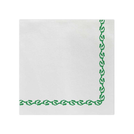 Florentine Green Dinner Napkins (Pack of 20)