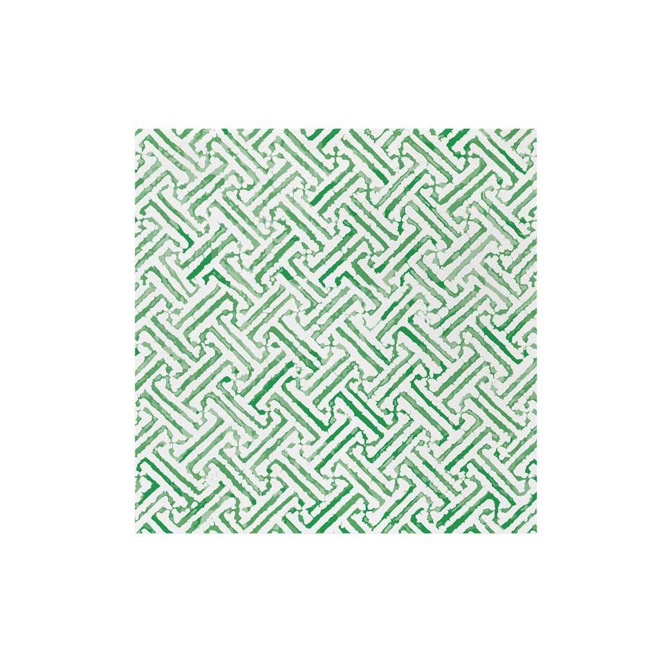 Greek Key Green Dinner Napkins (Pack of 20)