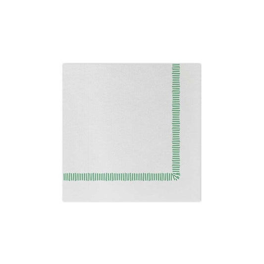 Fringe Green Cocktail Napkins (Pack of 20)