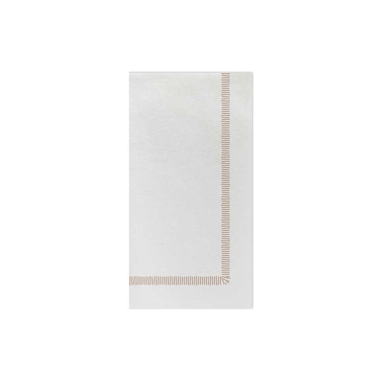 Fringe Linen Guest Towels (Pack of 20)