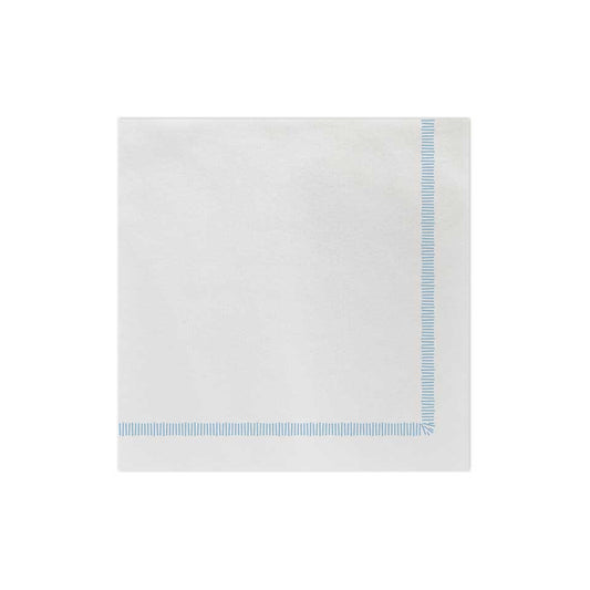 Fringe Light Blue Dinner Napkins (Pack of 20)