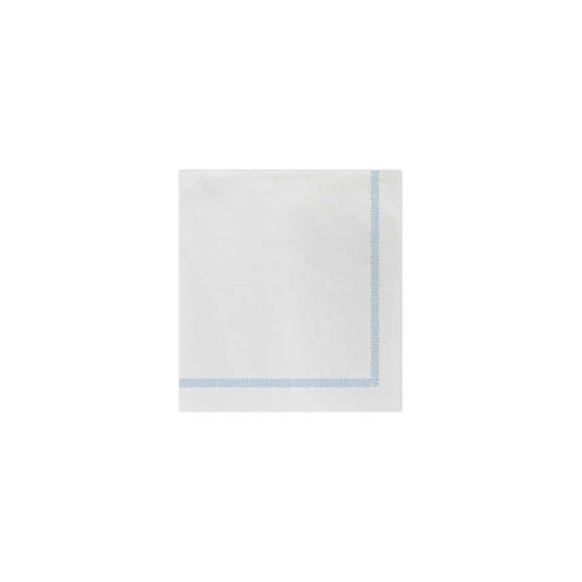 Fringe Light Blue Cocktail Napkins (Pack of 20)