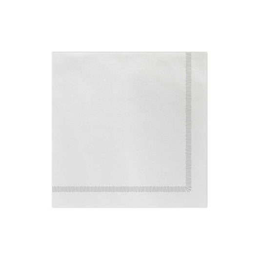 Fringe Light Gray Dinner Napkins (Pack of 20)