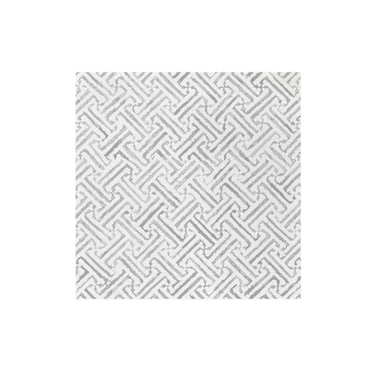 Greek Key Light Gray Dinner Napkins (Pack of 20)