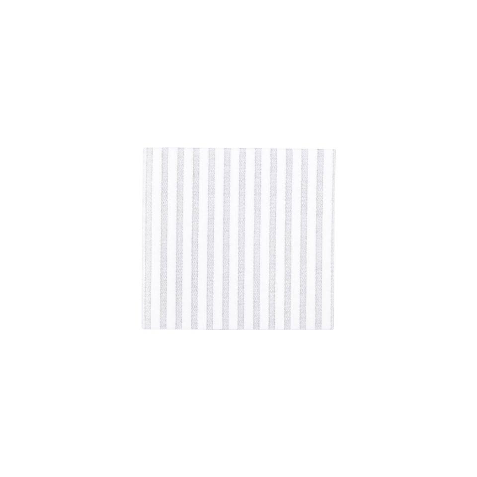 Capri Light Gray Cocktail Napkins (Pack of 20)