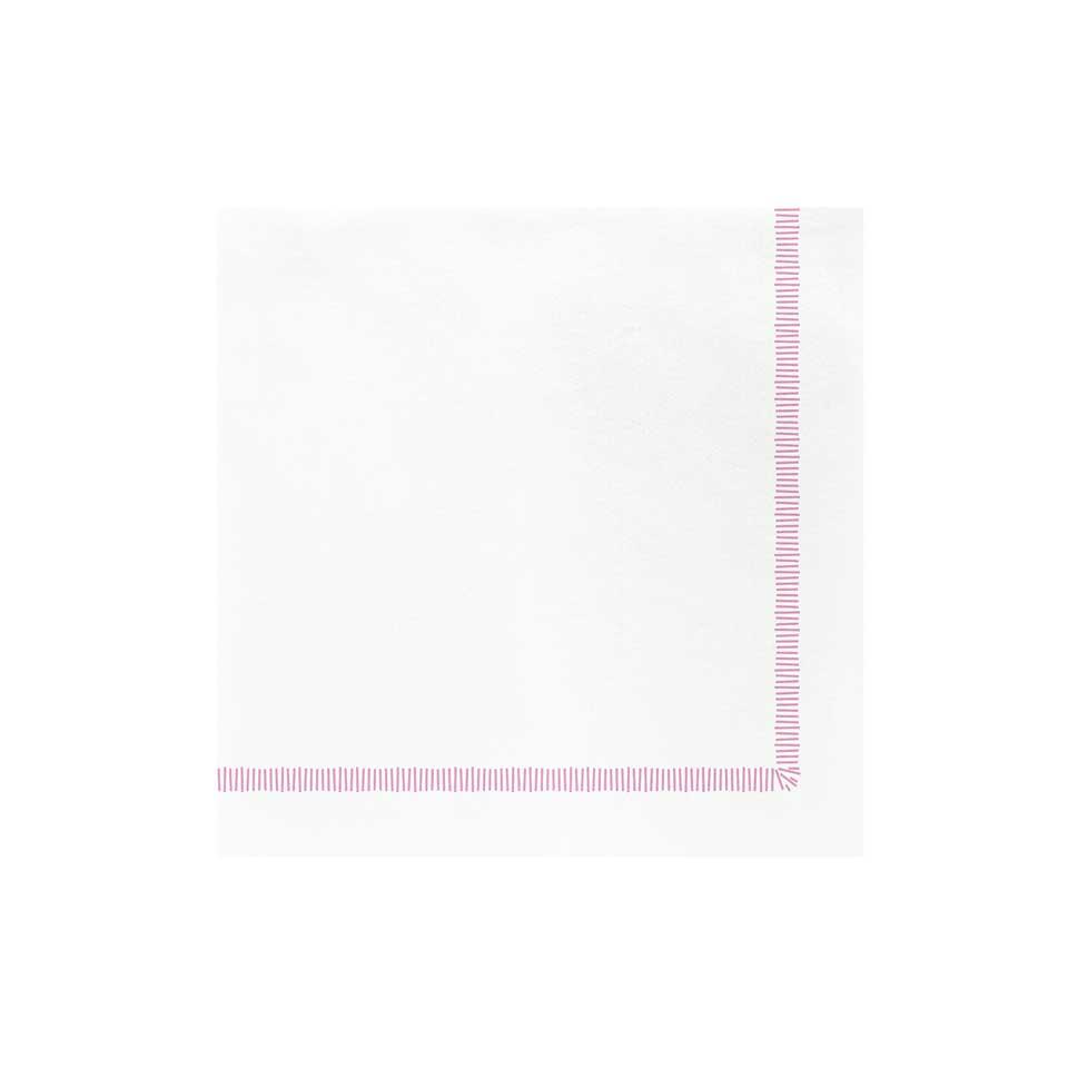 Fringe Pink Dinner Napkins (Pack of 20)
