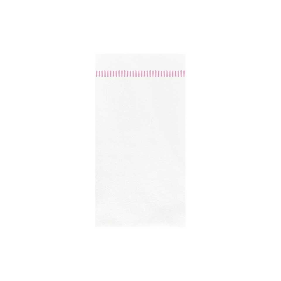 Fringe Pink Guest Towels (Pack of 20)