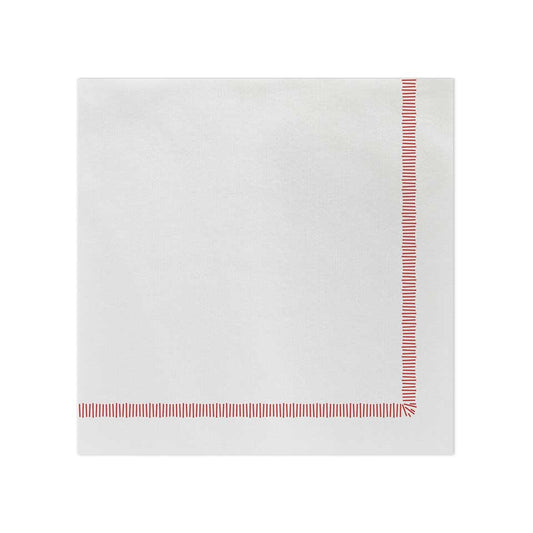 Fringe Red Dinner Napkins (Pack of 20)