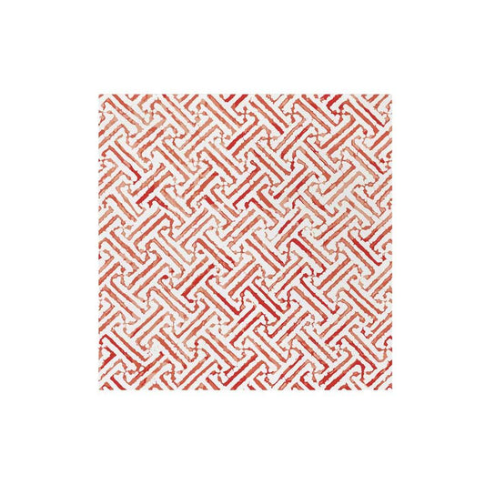 Greek Key Red Dinner Napkins (Pack of 20)