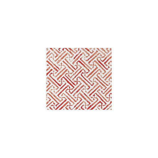 Greek Key Red Cocktail Napkins (Pack of 20)