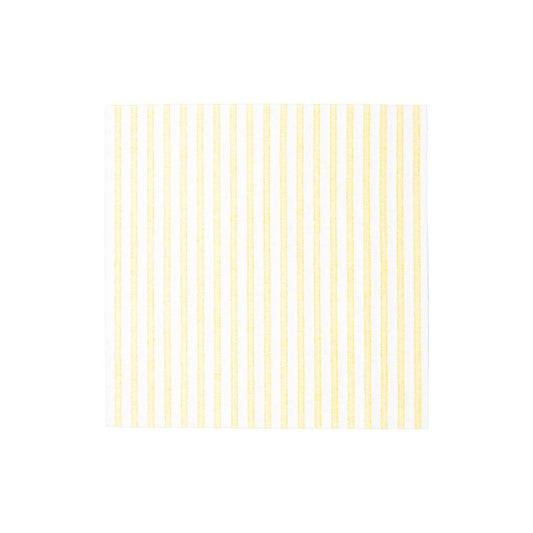 Capri Yellow Dinner Napkins (Pack of 20)