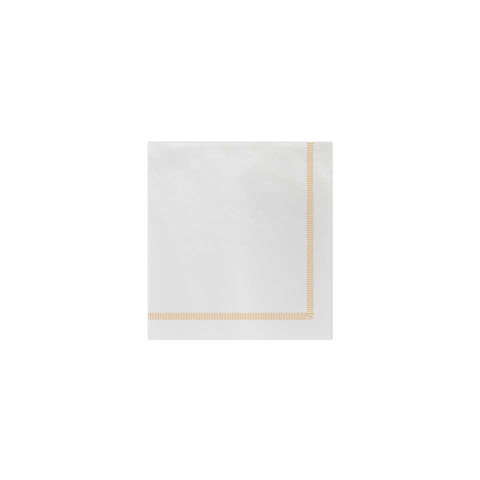 Fringe Yellow Cocktail Napkins (Pack of 20)
