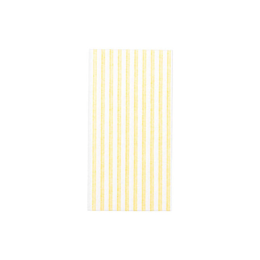 Capri Yellow Guest Towels (Pack of 20)