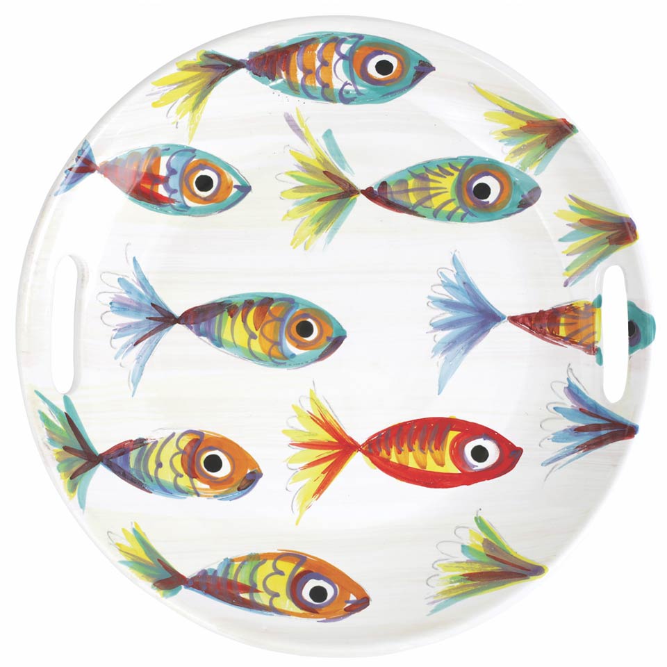 Handled Round Tray