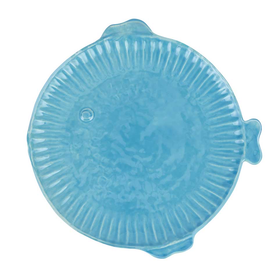 Aqua Dinner Plate