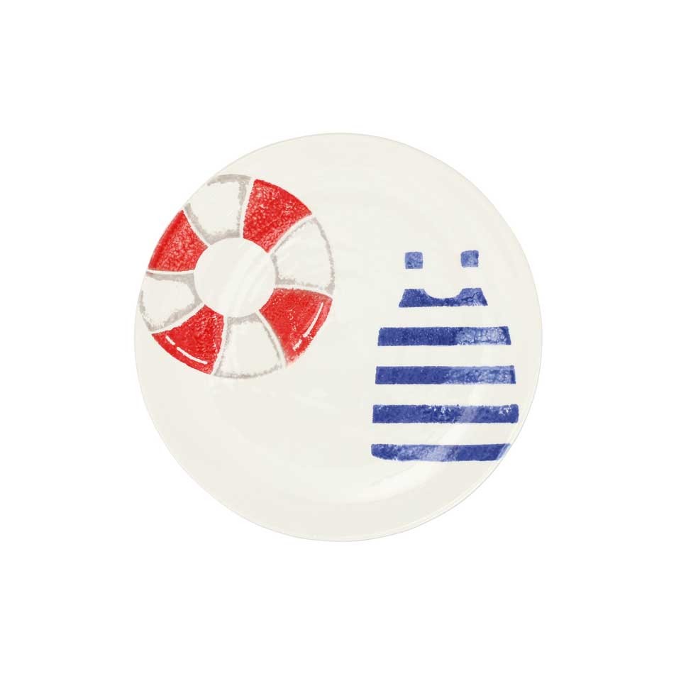 Life Preserver Salad Plate