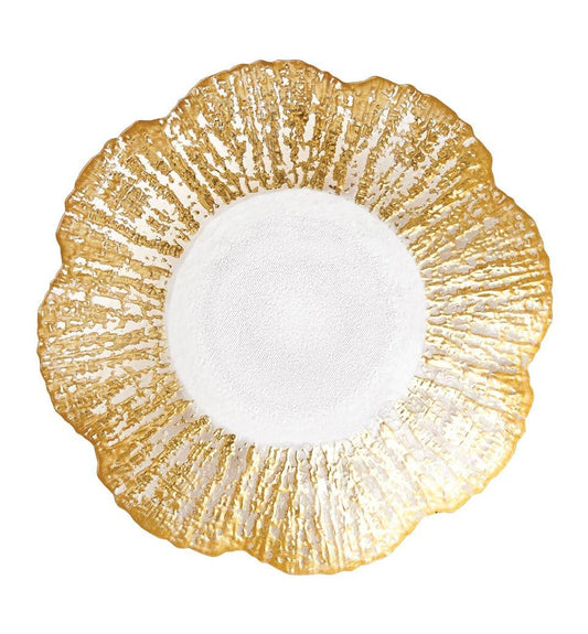 Gold Small Shallow Bowl